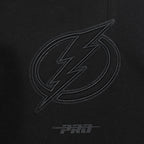 NHL TAMPA BAY LIGHTNING NEUTRAL PANTALON OUATÉ EN MOLLETON POUR HOMME (NOIR)