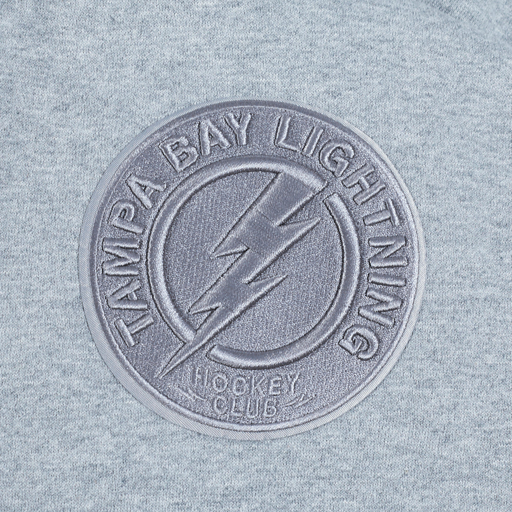 NHL TAMPA BAY LIGHTNING NEUTRAL PANTALON OUATÉ EN MOLLETON POUR HOMME (GRIS CHINÉ FONCÉ)