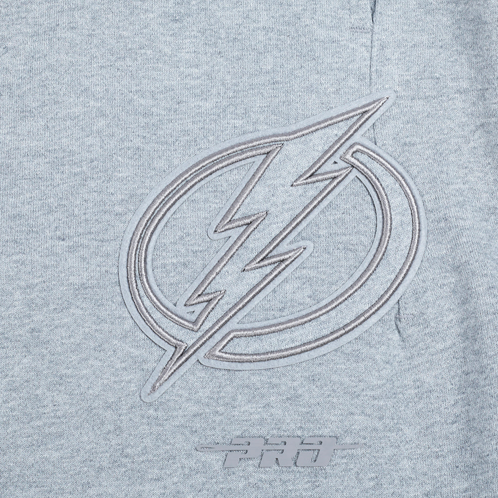 NHL TAMPA BAY LIGHTNING NEUTRAL PANTALON OUATÉ EN MOLLETON POUR HOMME (GRIS CHINÉ FONCÉ)
