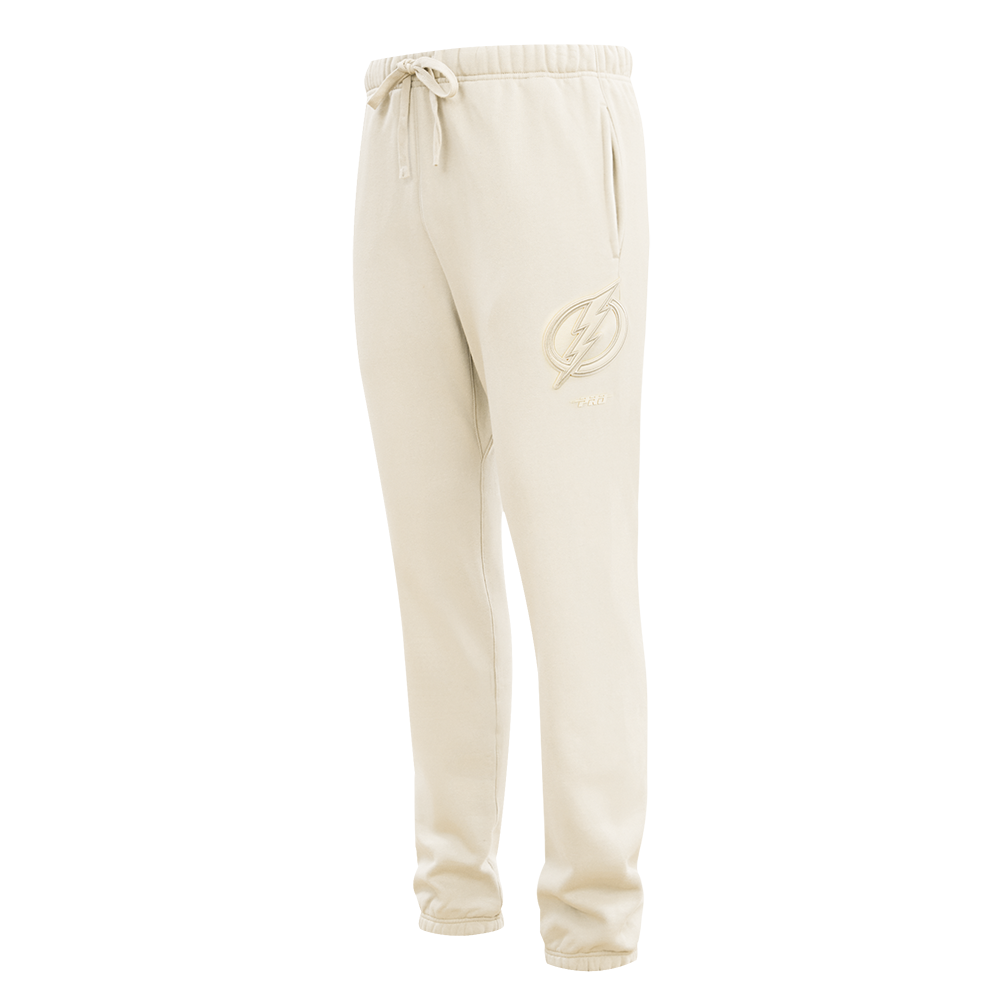 NHL TAMPA BAY LIGHTNING NEUTRAL PANTALON OUATÉ EN MOLLETON POUR HOMME (COQUILLE D'ŒUF)