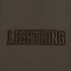 NHL TAMPA BAY LIGHTNING NEUTRAL MEN'S  DROP SHOULDER FLC PO HOODIE (DARK TAUPE)