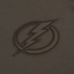 NHL TAMPA BAY LIGHTNING NEUTRAL MEN'S  DROP SHOULDER FLC PO HOODIE (DARK TAUPE)