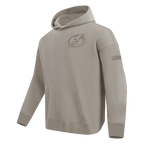 NHL TAMPA BAY LIGHTNING NEUTRAL MEN'S  DROP SHOULDER FLC PO HOODIE (TAUPE)