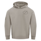 NHL TAMPA BAY LIGHTNING NEUTRAL MEN'S  DROP SHOULDER FLC PO HOODIE (TAUPE)