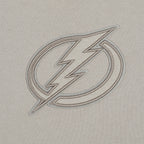 NHL TAMPA BAY LIGHTNING NEUTRAL MEN'S  DROP SHOULDER FLC PO HOODIE (TAUPE)
