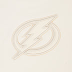 NHL TAMPA BAY LIGHTNING NEUTRAL WOMEN'S CROPPED PULLOVER HOODIE (EGGSHELL)