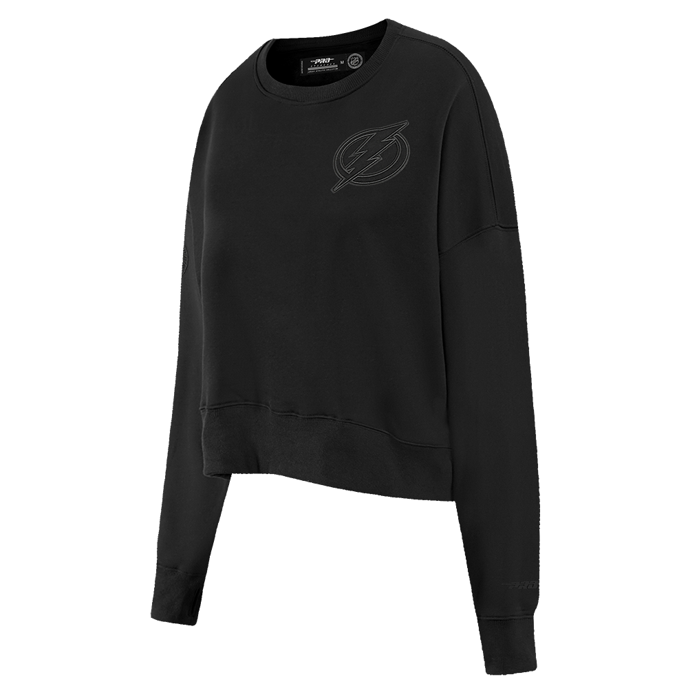 NHL TAMPA BAY LIGHTNING NEUTRAL WOMEN'S CREWNECK (BLACK)