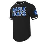 NHL TORONTO MAPLE LEAFS CLASSIC CHENILLE MEN'S DK TEE (BLACK)