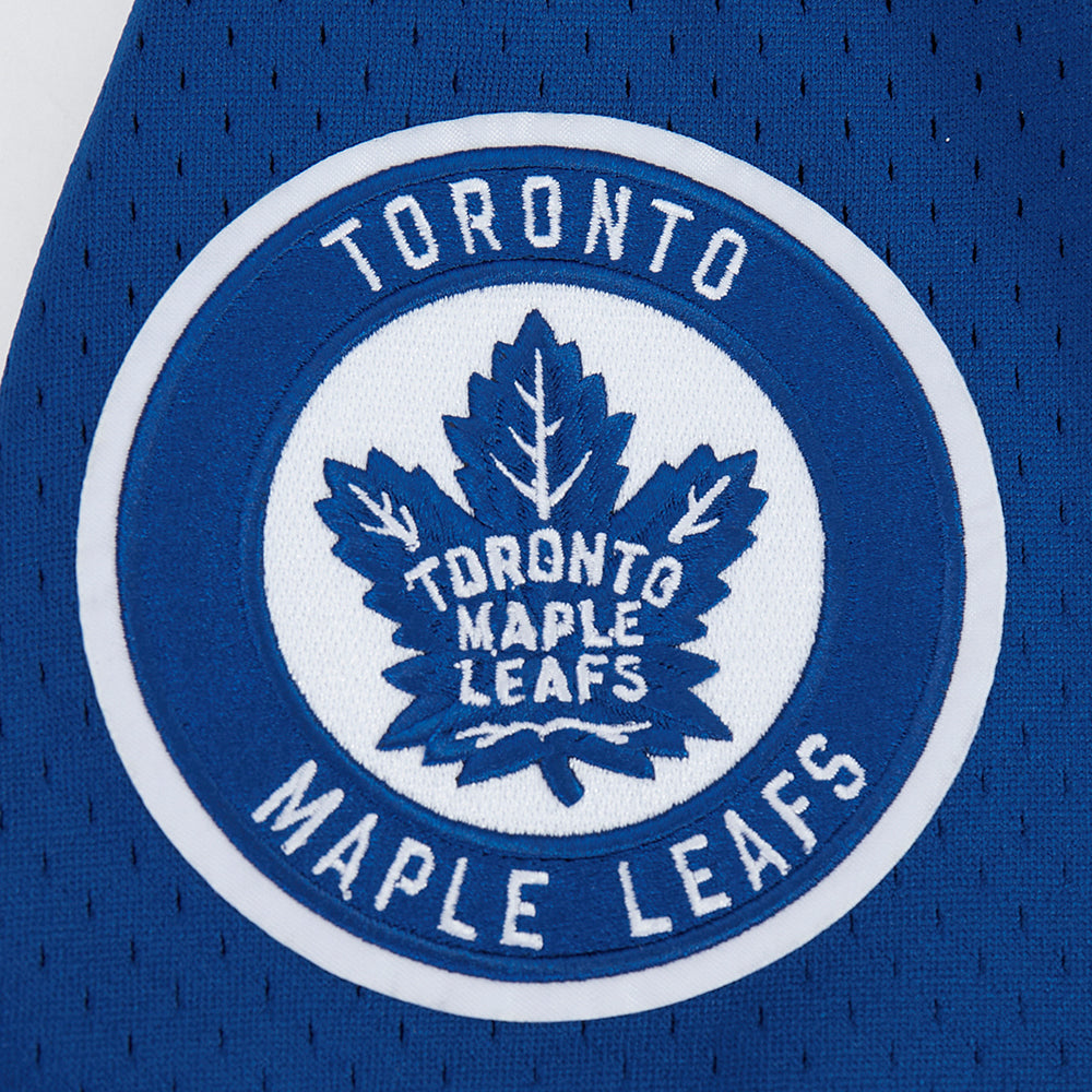 NHL TORONTO MAPLE LEAFS CLASSIC MESH BUTTON DOWN SHIRT (DODGER BLUE)