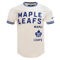NHL TORONTO MAPLE LEAFS RETRO CLASSIC MEN'S DK TEE (EGGSHELL/DODGER BLUE)