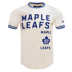 NHL TORONTO MAPLE LEAFS RETRO CLASSIC MEN'S DK TEE (EGGSHELL/DODGER BLUE)