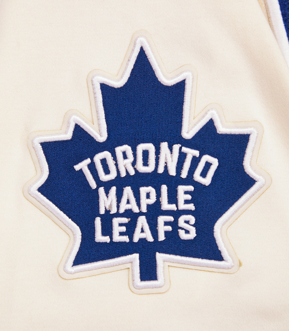 NHL TORONTO MAPLE LEAFS RETRO CLASSIC MEN'S DK TEE (EGGSHELL/DODGER BLUE)