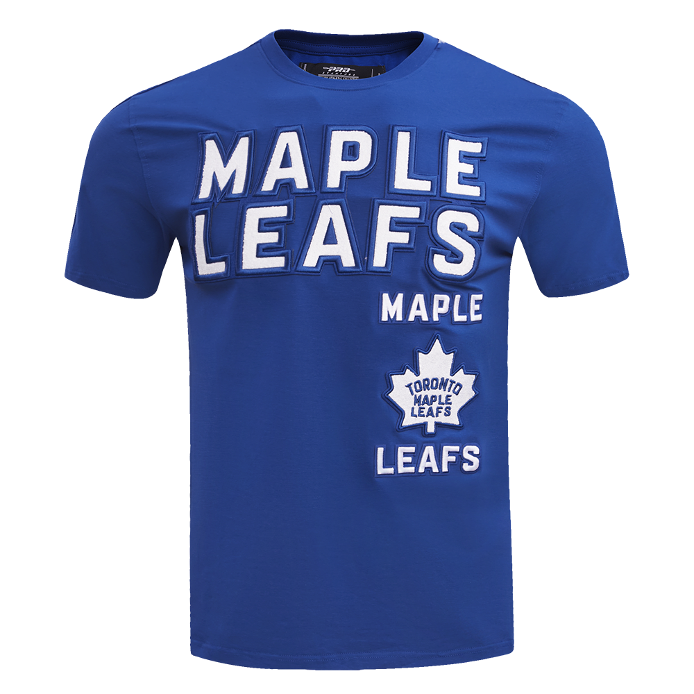 NHL TORONTO MAPLE LEAFS RETRO CLASSIC MEN'S SJ STRIPED TEE (DODGER BLUE)
