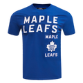 NHL TORONTO MAPLE LEAFS RETRO CLASSIC MEN'S SJ STRIPED TEE (DODGER BLUE)