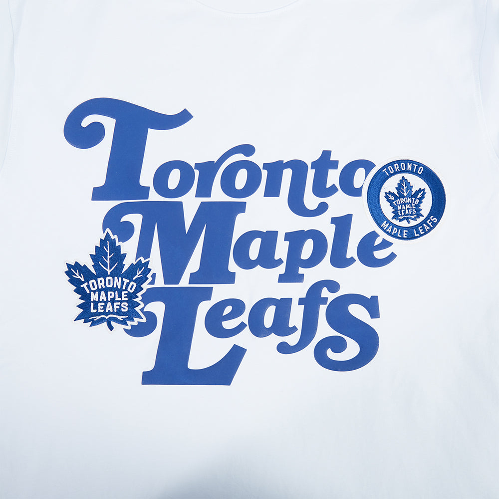 NHL TORONTO MAPLE LEAFS SOUVENIR MEN'S SJ TEE (WHITE)