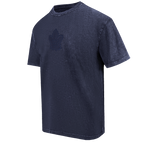 NHL TORONTO MAPLE LEAFS WASHED CLASSIC MEN'S S/S TEE (WASHED MIDNIGHT NAVY)