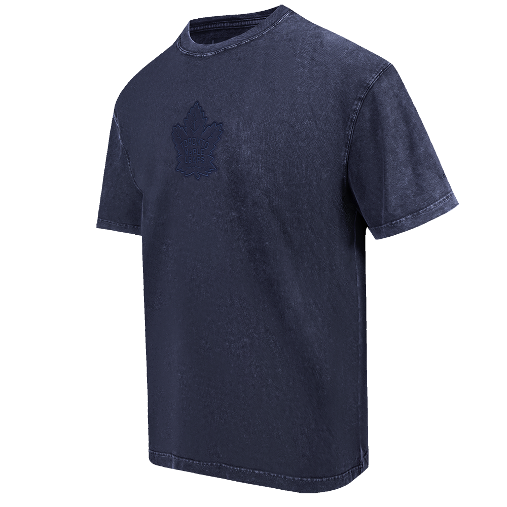 NHL TORONTO MAPLE LEAFS WASHED CLASSIC MEN'S S/S TEE (WASHED MIDNIGHT NAVY)
