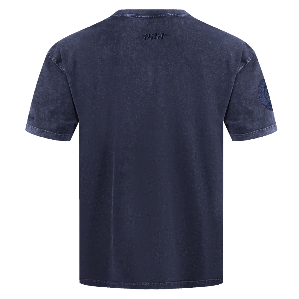 NHL TORONTO MAPLE LEAFS WASHED CLASSIC MEN'S S/S TEE (WASHED MIDNIGHT NAVY)