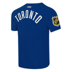 NHL TORONTO MAPLE LEAFS MODERN ORIGINALS T-SHIRT EN JERSEY SIMPLE POUR HOMME (BLEU DODGER)