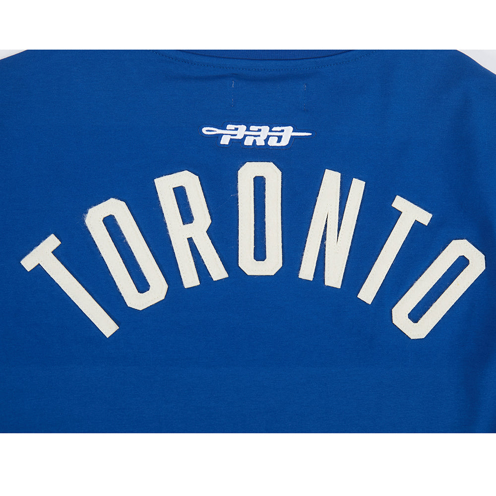 NHL TORONTO MAPLE LEAFS MODERN ORIGINALS T-SHIRT EN JERSEY SIMPLE POUR HOMME (BLEU DODGER)