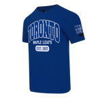 NHL TORONTO MAPLE LEAFS CITY ARCH T-SHIRT EN JERSEY SIMPLE POUR HOMME (BLEU DODGER)