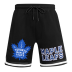 NHL TORONTO MAPLE LEAFS CLASSIC CHENILLE MEN'S DK SHORT (BLACK)