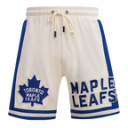 NHL TORONTO MAPLE LEAFS RETRO CLASSIC SHORT EN MAILLE DOUBLE 2.0 POUR HOMME (COQUILLE D'ŒUF/BLEU DODGER)