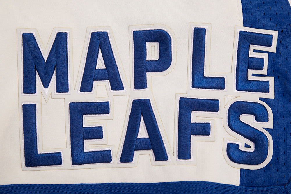 NHL TORONTO MAPLE LEAFS RETRO CLASSIC SHORT EN MAILLE DOUBLE 2.0 POUR HOMME (COQUILLE D'ŒUF/BLEU DODGER)