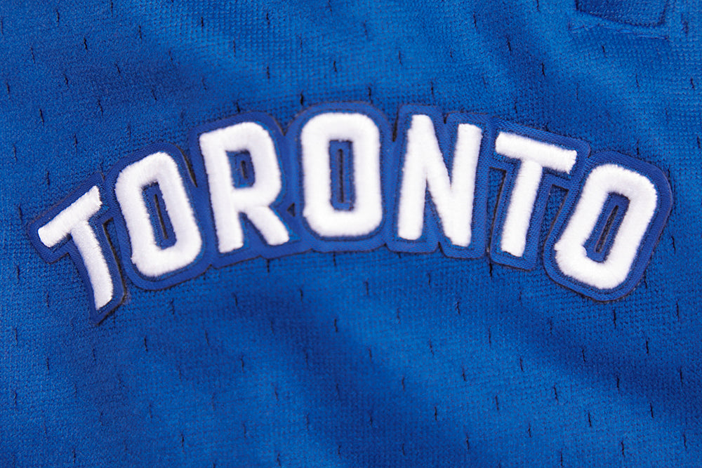 NHL TORONTO MAPLE LEAFS RETRO CLASSIC SHORT EN MAILLE DOUBLE 2.0 POUR HOMME (COQUILLE D'ŒUF/BLEU DODGER)