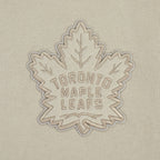 NHL TORONTO MAPLE LEAFS NEUTRAL CHANDAIL À COL ROND EN MOLLETON À ÉPAULES TOMBANTES POUR HOMME (TAUPE)