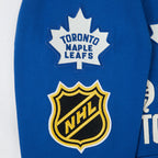 NHL TORONTO MAPLE LEAFS MODERN ORIGINALS MEN'S FLC PO HOODIE (DODGER BLUE)