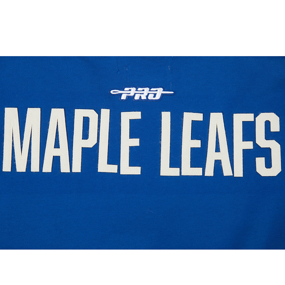 NHL TORONTO MAPLE LEAFS MODERN ORIGINALS MEN'S FLC PO HOODIE (DODGER BLUE)
