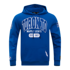 NHL TORONTO MAPLE LEAFS CITY ARCH CHANDAIL À CAPUCHON EN MOLLETON POUR HOMME (BLEU DODGER)