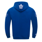 NHL TORONTO MAPLE LEAFS CITY ARCH CHANDAIL À CAPUCHON EN MOLLETON POUR HOMME (BLEU DODGER)