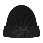 NHL TORONTO MAPLE LEAFS BLACKOUT UNLINED PRO BEANIE CUFFED (BLACK)