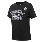 NHL TORONTO MAPLE LEAFS CLASSIC WOMEN'S SJ SLIM FIT TEE (BLACK)