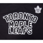 NHL TORONTO MAPLE LEAFS CLASSIC WOMEN'S SJ SLIM FIT TEE (BLACK)