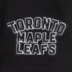 NHL TORONTO MAPLE LEAFS CLASSIC WOMEN'S SJ BOXY TEE (BLACK)