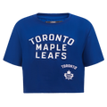 NHL TORONTO MAPLE LEAFS RETRO CLASSIC WOMEN'S BOXY TEE (DODGER BLUE)