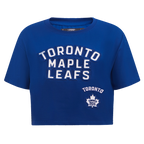 NHL TORONTO MAPLE LEAFS RETRO CLASSIC WOMEN'S BOXY TEE (DODGER BLUE)