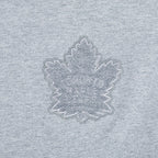 NHL TORONTO MAPLE LEAFS REVERSE FRENCH TERRY WOMEN'S SJ BOXY TEE (DARK HEATHER GRAY)