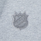 NHL TORONTO MAPLE LEAFS REVERSE FRENCH TERRY WOMEN'S SJ BOXY TEE (DARK HEATHER GRAY)