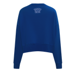 NHL TORONTO MAPLE LEAFS CLASSIC WOMEN'S FLC CREWNECK (DODGER BLUE)