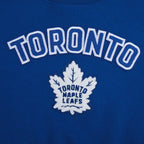NHL TORONTO MAPLE LEAFS CLASSIC WOMEN'S FLC CREWNECK (DODGER BLUE)