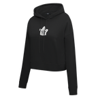 NHL TORONTO MAPLE LEAFS CLASSIC CHANDAIL À CAPUCHON COURT EN MOLLETON POUR FEMME (NOIR)