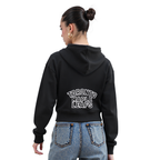 NHL TORONTO MAPLE LEAFS CLASSIC CHANDAIL À CAPUCHON COURT EN MOLLETON POUR FEMME (NOIR)