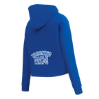 NHL TORONTO MAPLE LEAFS CLASSIC CHANDAIL À CAPUCHON COURT EN MOLLETON POUR FEMME (BLEU DODGER)
