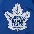 NHL TORONTO MAPLE LEAFS CLASSIC WOMEN'S SATIN JACKET (DODGER BLUE)