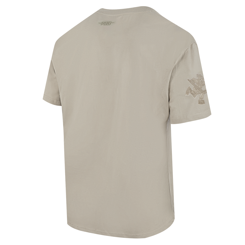 NHL VANCOUVER CANUCKS NEUTRAL T-SHIRT EN JERSEY DE COTON À ÉPAULES TOMBANTES POUR HOMME (TAUPE)