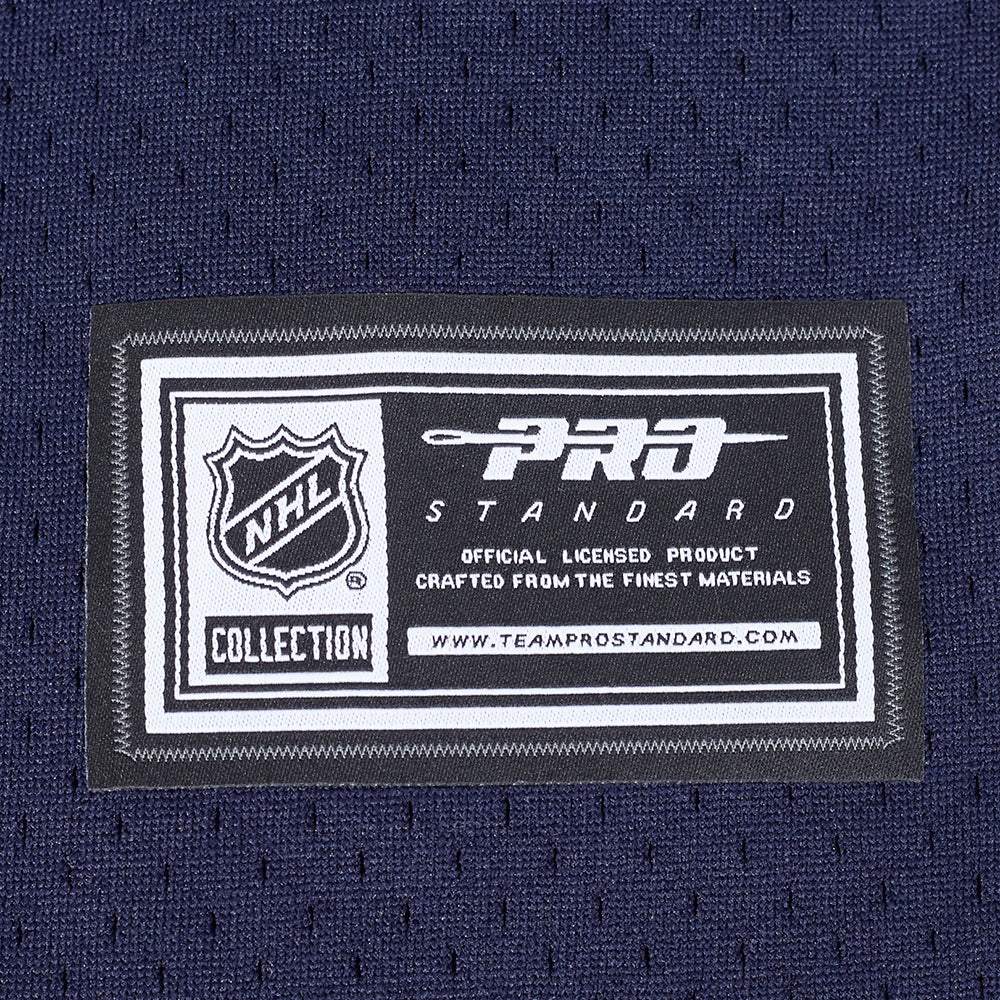 NHL VANCOUVER CANUCKS CLASSIC MESH BUTTON DOWN SHIRT (MIDNIGHT NAVY)
